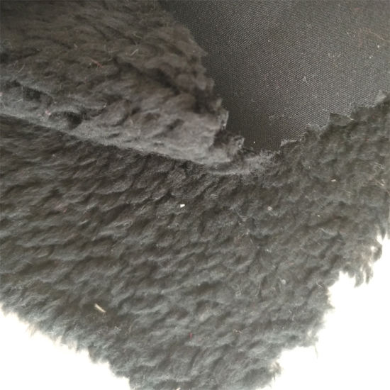 Tissu Softshell pour les manteaux d'hiver homme doublés Sherpa