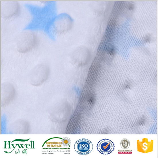 Tissu 100% polyester micro-polaire pour jouets de bébé