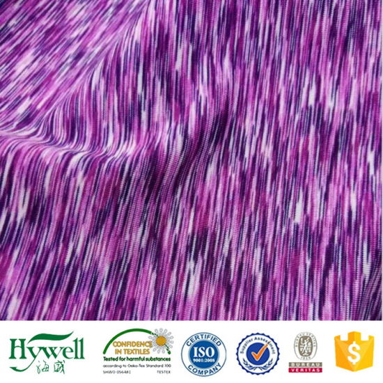 Tissu extensible de manière de fil de Lycra teint par textile de la Chine 4