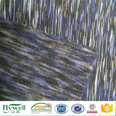 Tissu Spandex en polyester à colorant Space brossé pour chandails à capuchon