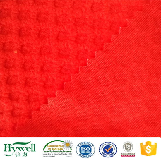 100% polyester tricoté polaire pour capuche