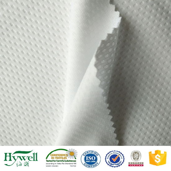 "Tissu en maille de polyester pour vêtements de sport"